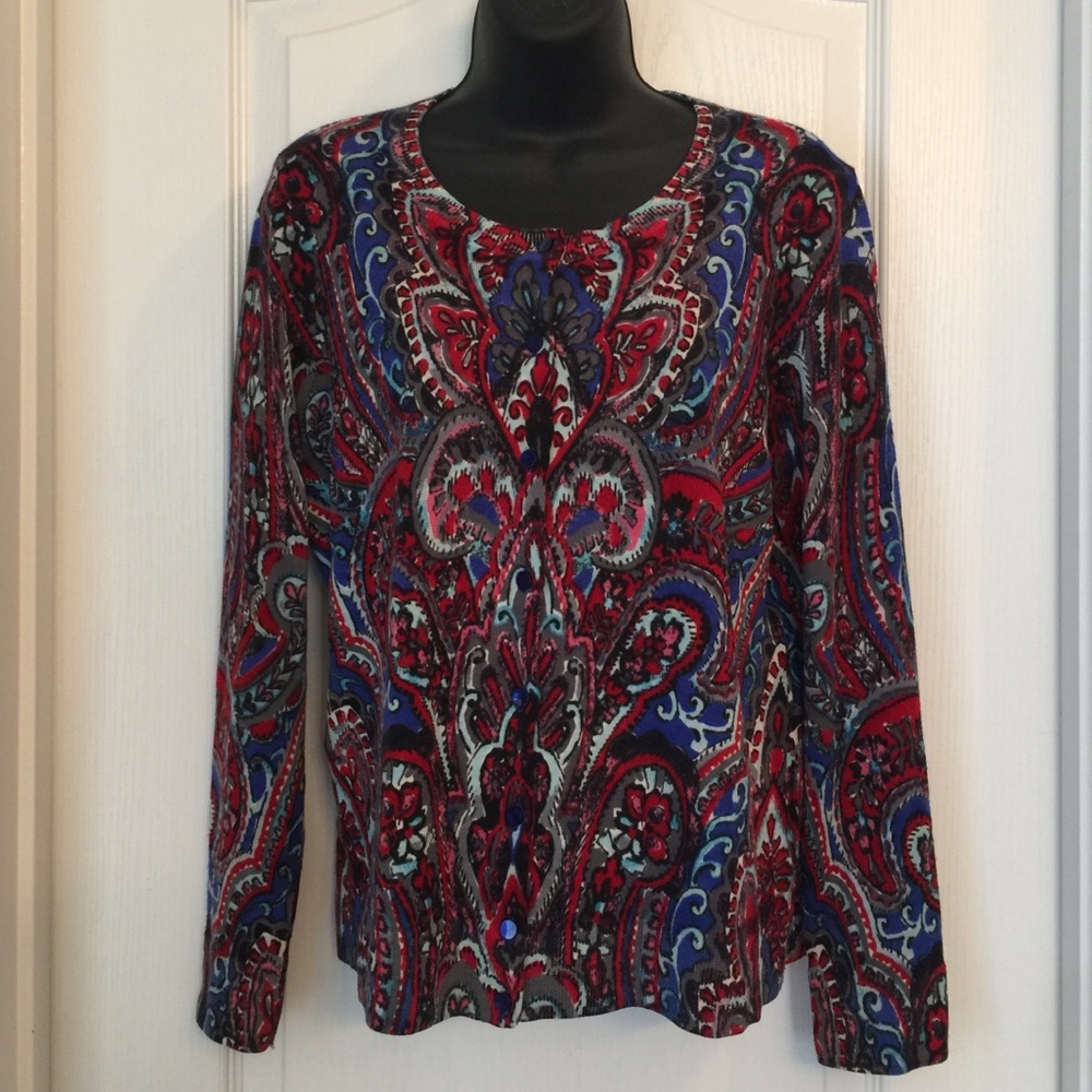 Talbots Ladies Cardigan Sweater Size LP